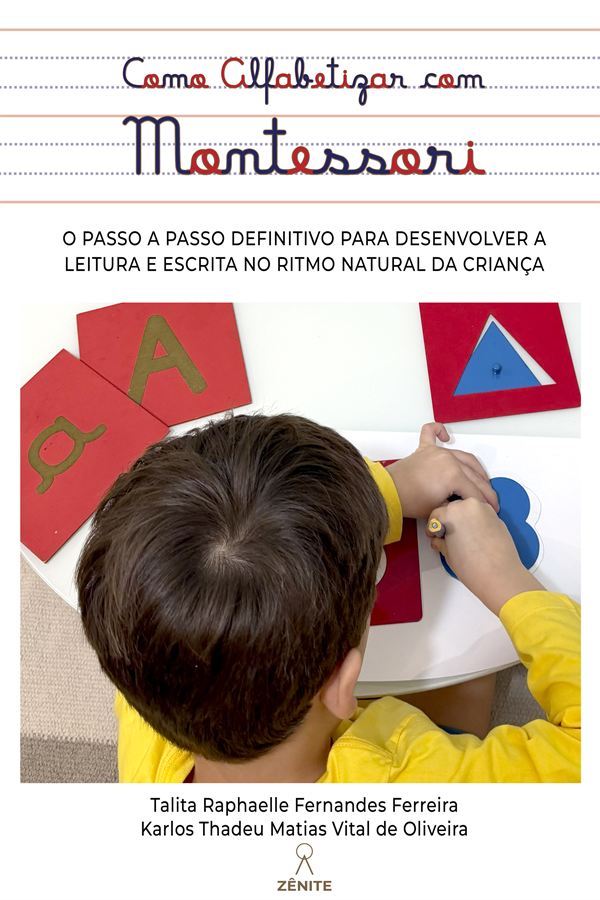 Capa do livro Como Alfabetizar com Montessori